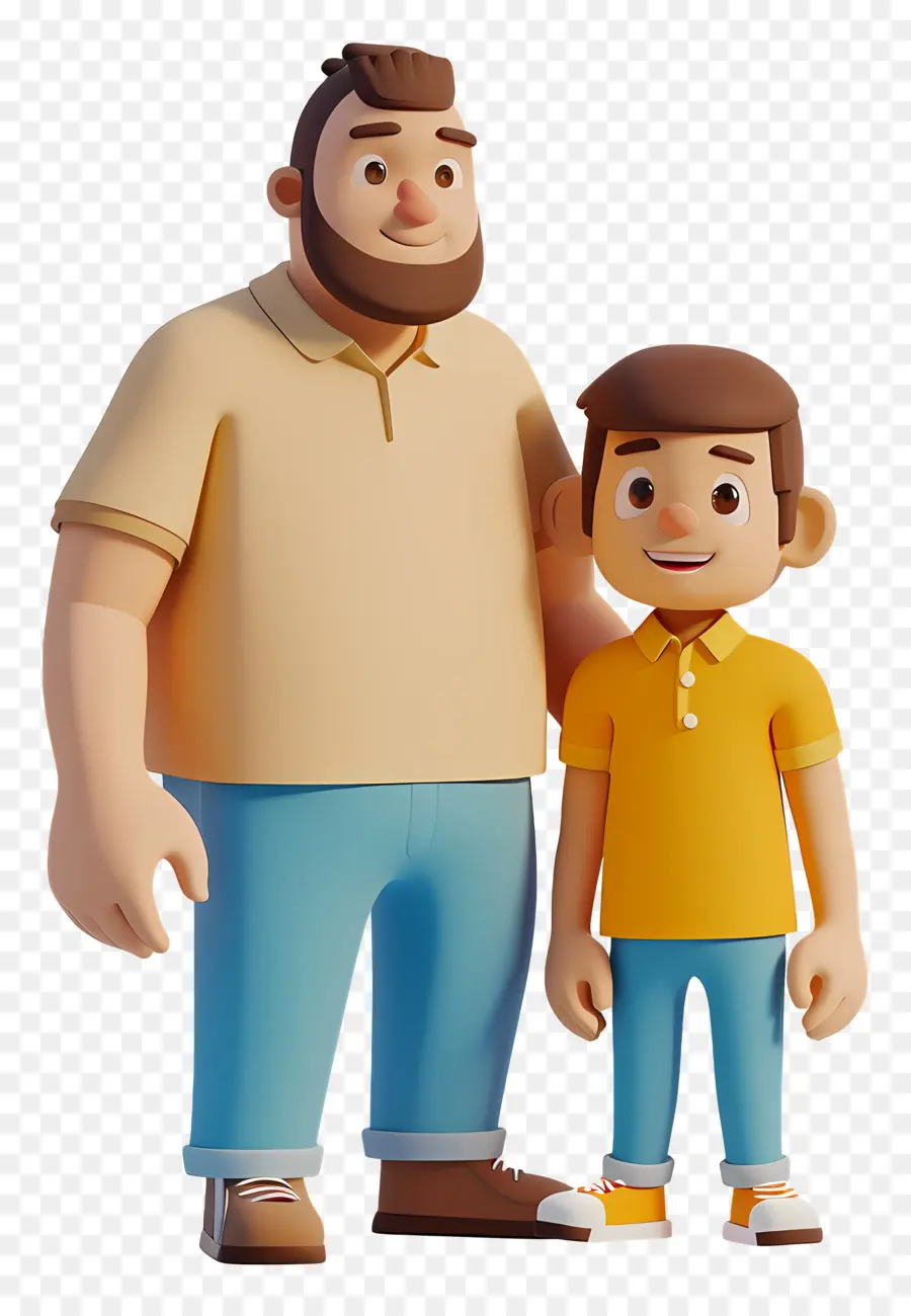 Le Père Et L'enfant，Jeans PNG