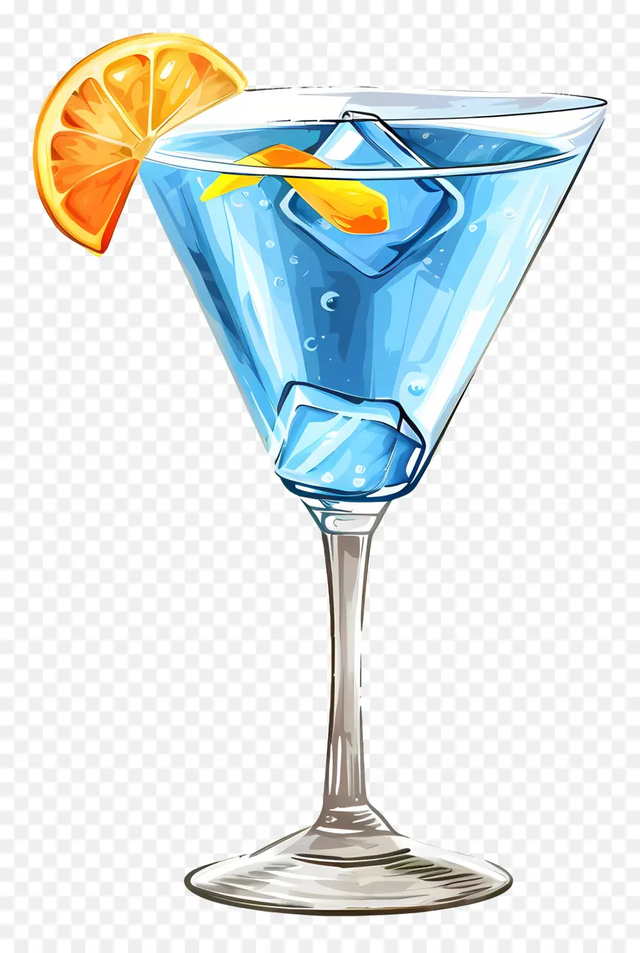 Bleu Cocktail，Cocktail PNG