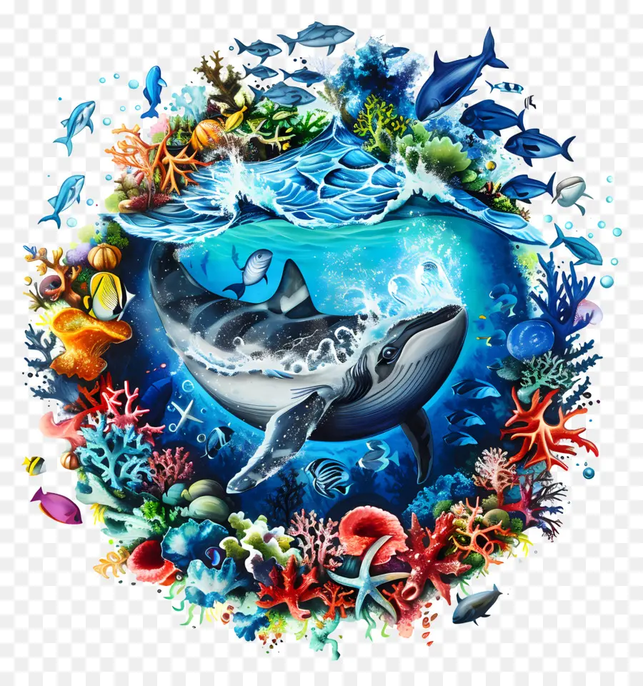 La Journée Mondiale Des Océans，Les Créatures De La Mer PNG
