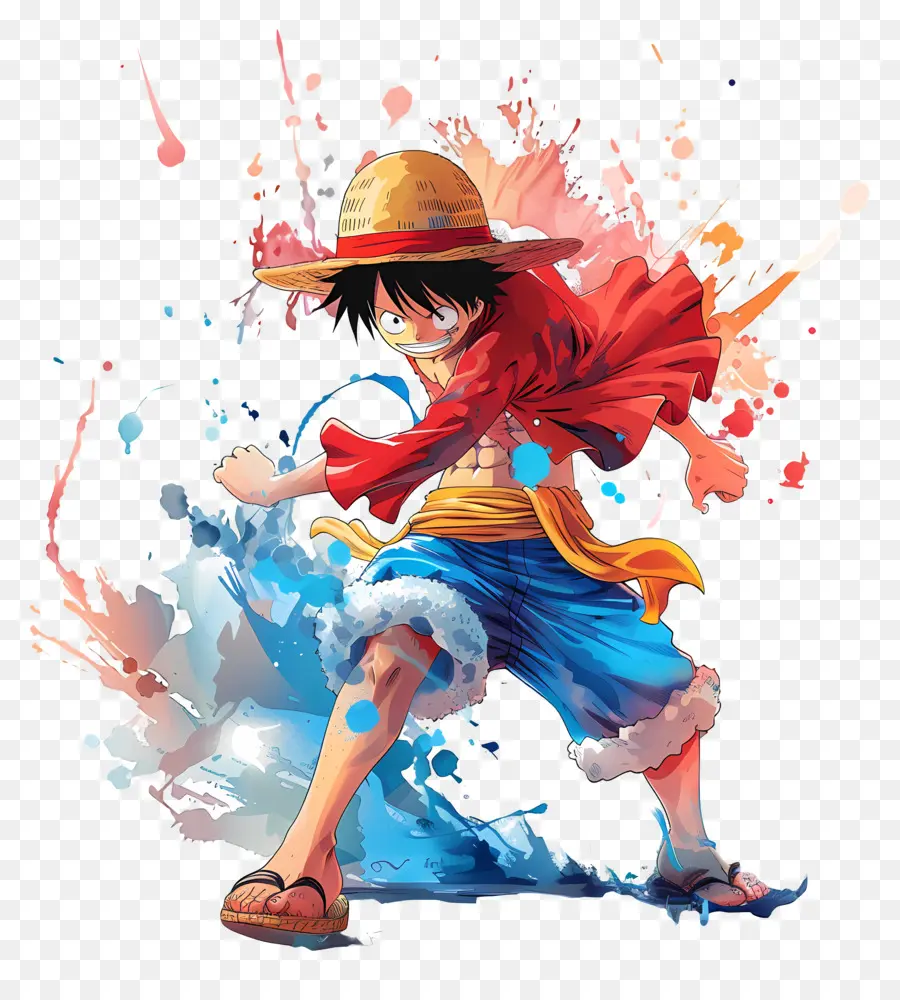 Anime Luffy，L'homme PNG