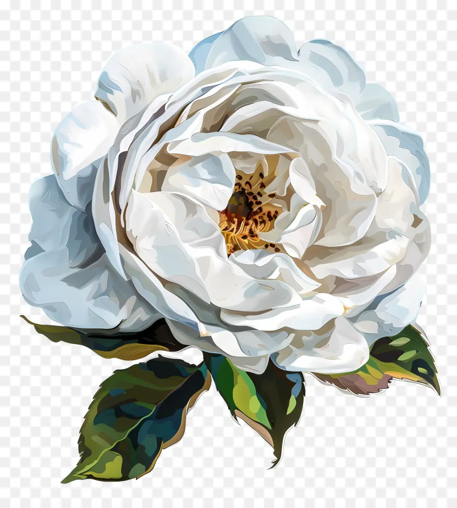 Rose Blanche，Fleur Blanche PNG