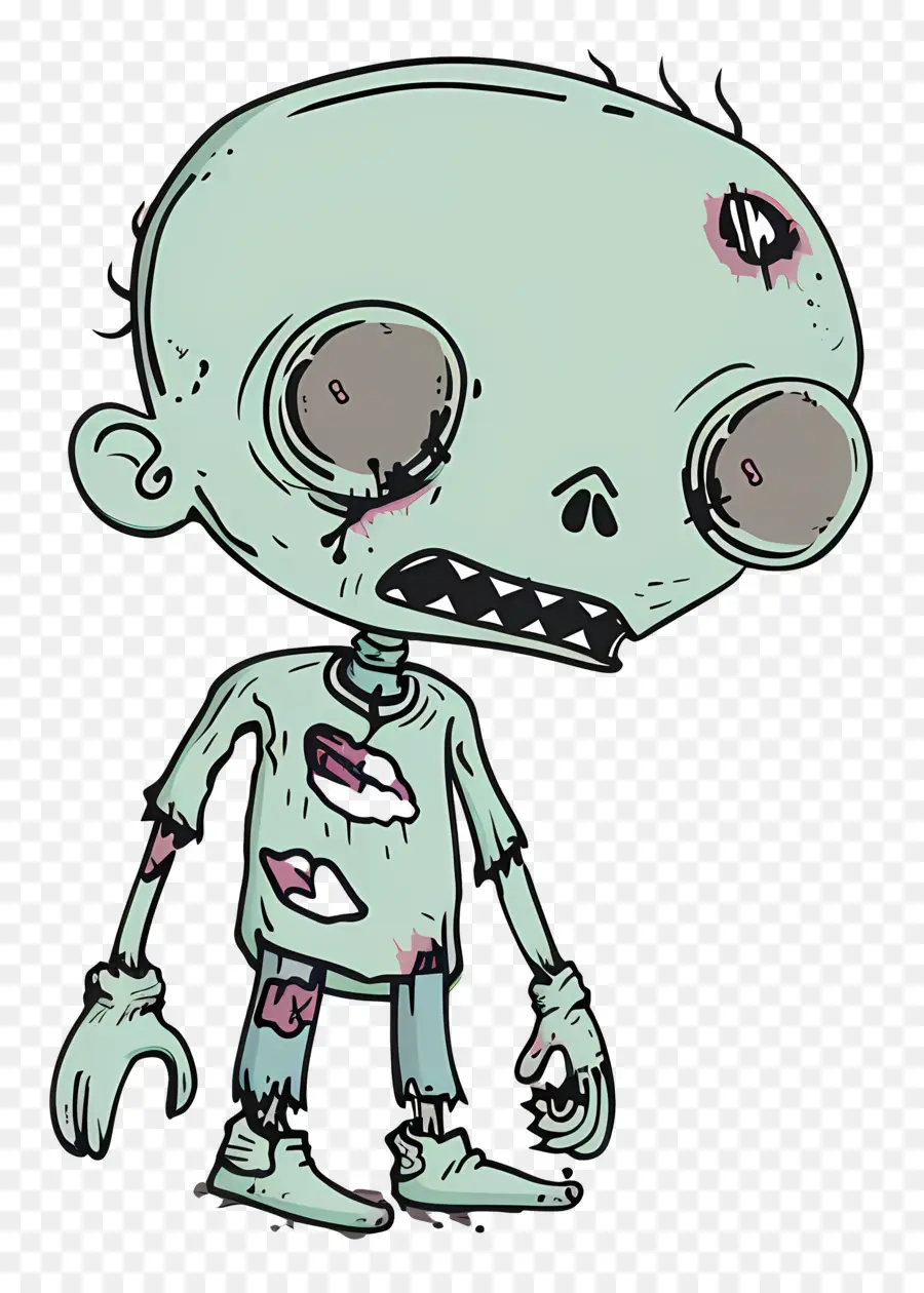 Zombie，Personnage De Dessin Animé PNG