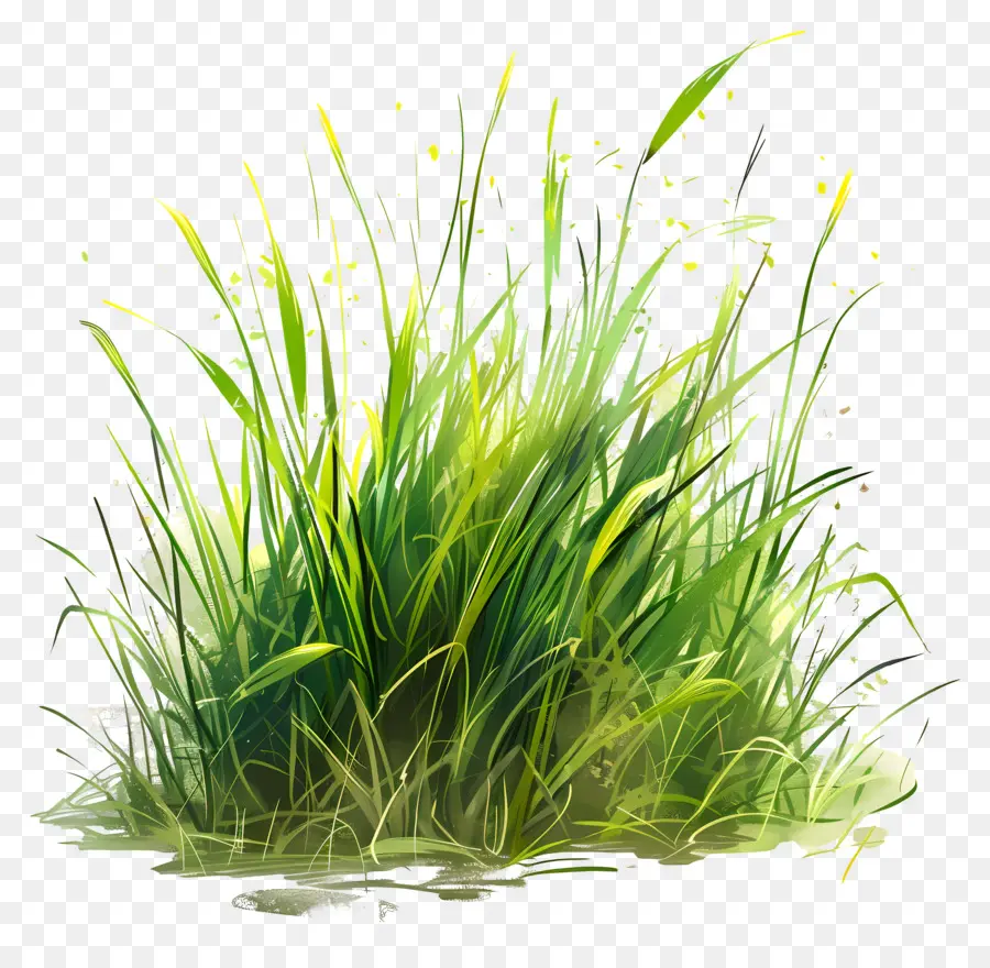 Le Vert De L'herbe，L'herbe Mouillée PNG