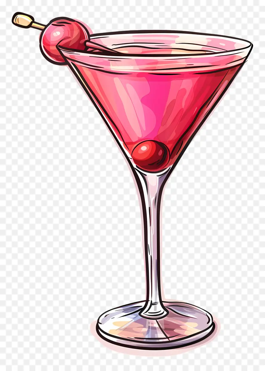 Rose Cocktail，Cerise PNG