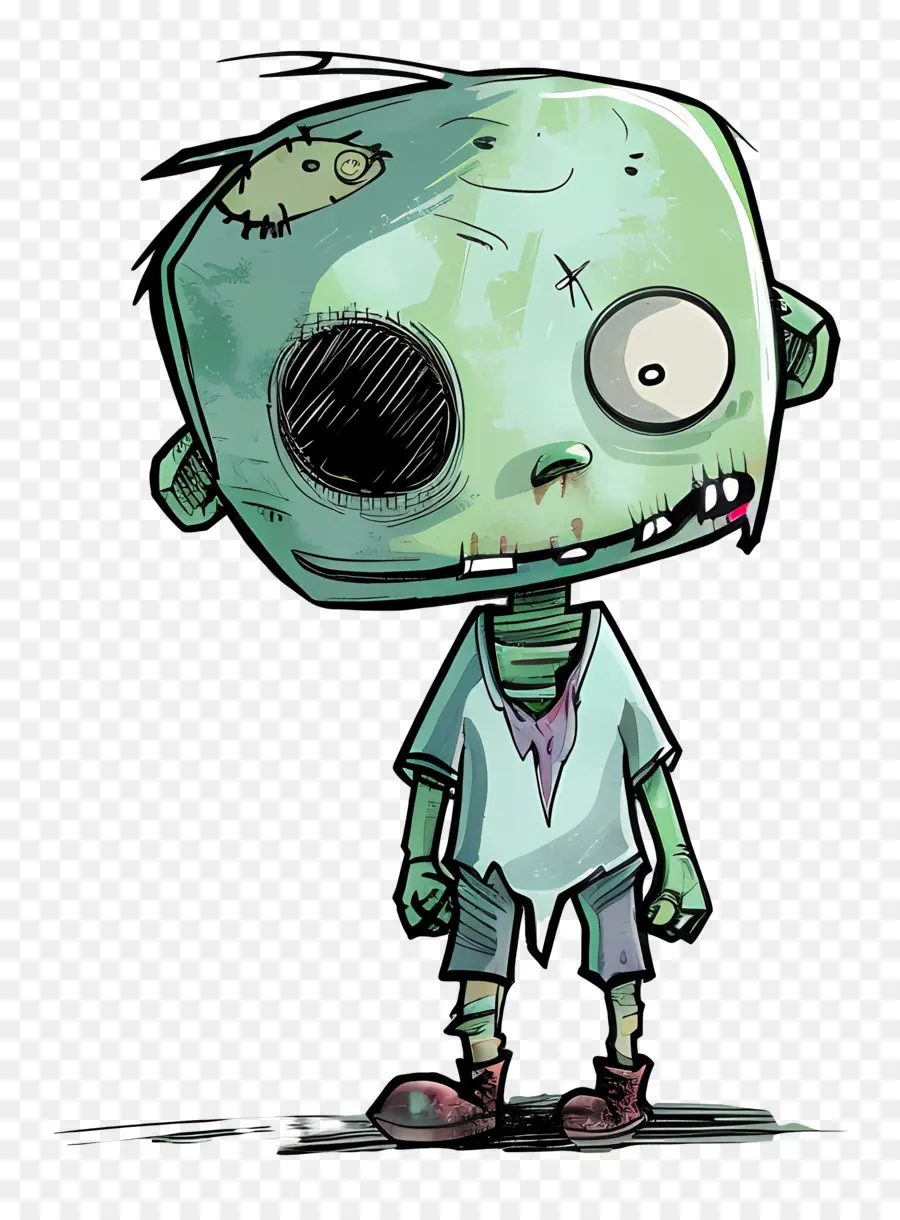 Zombie，Créature De Dessin Animé PNG