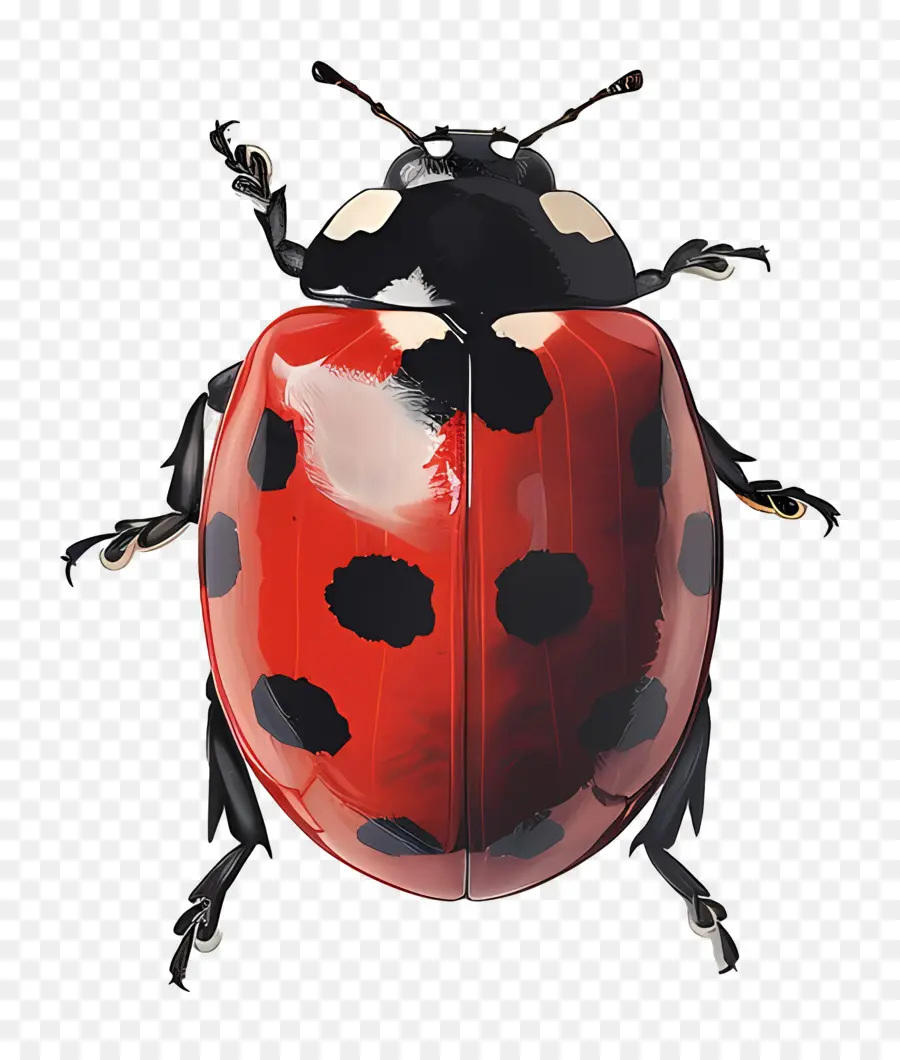 Coccinelle，Rouge PNG