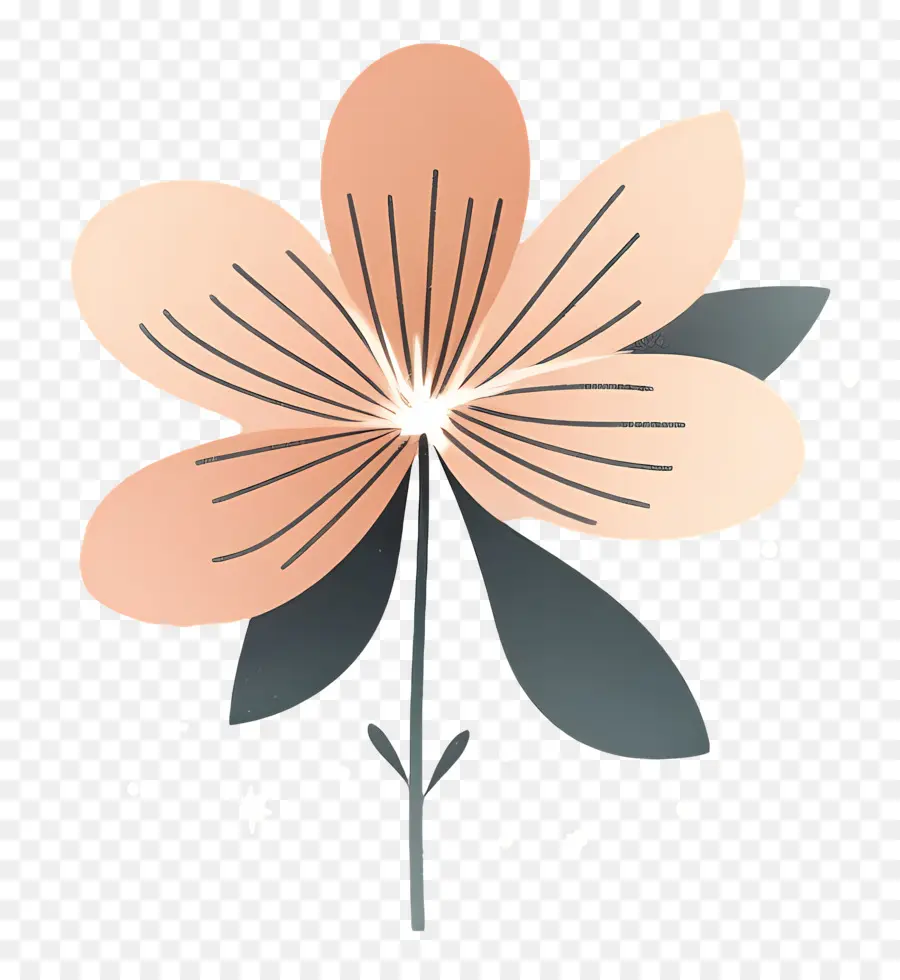 Fleur Scintillante，Fleur Simple PNG