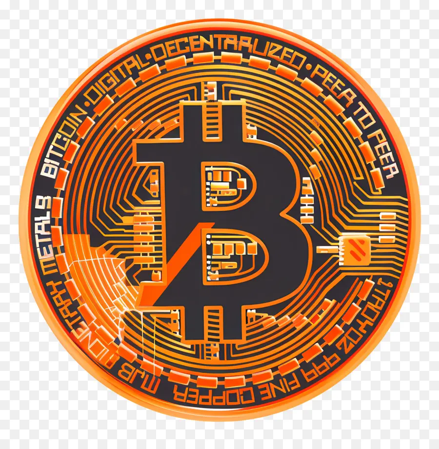 Bitcoin，Logo Bitcoin PNG