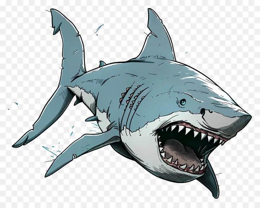 Requin，Les Dents PNG