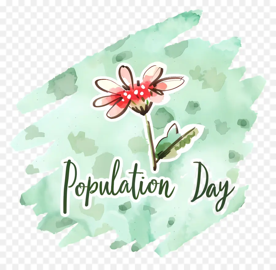 Journée Mondiale De La Population，Rose Rouge PNG