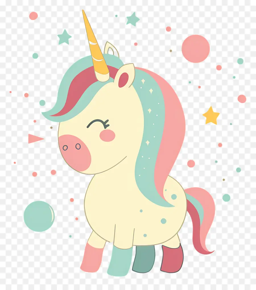 Licorne，Arc En Ciel PNG