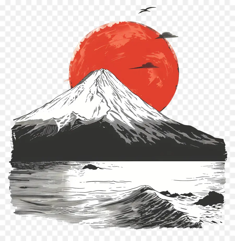 Mont Fuji，Le Mont Fuji PNG