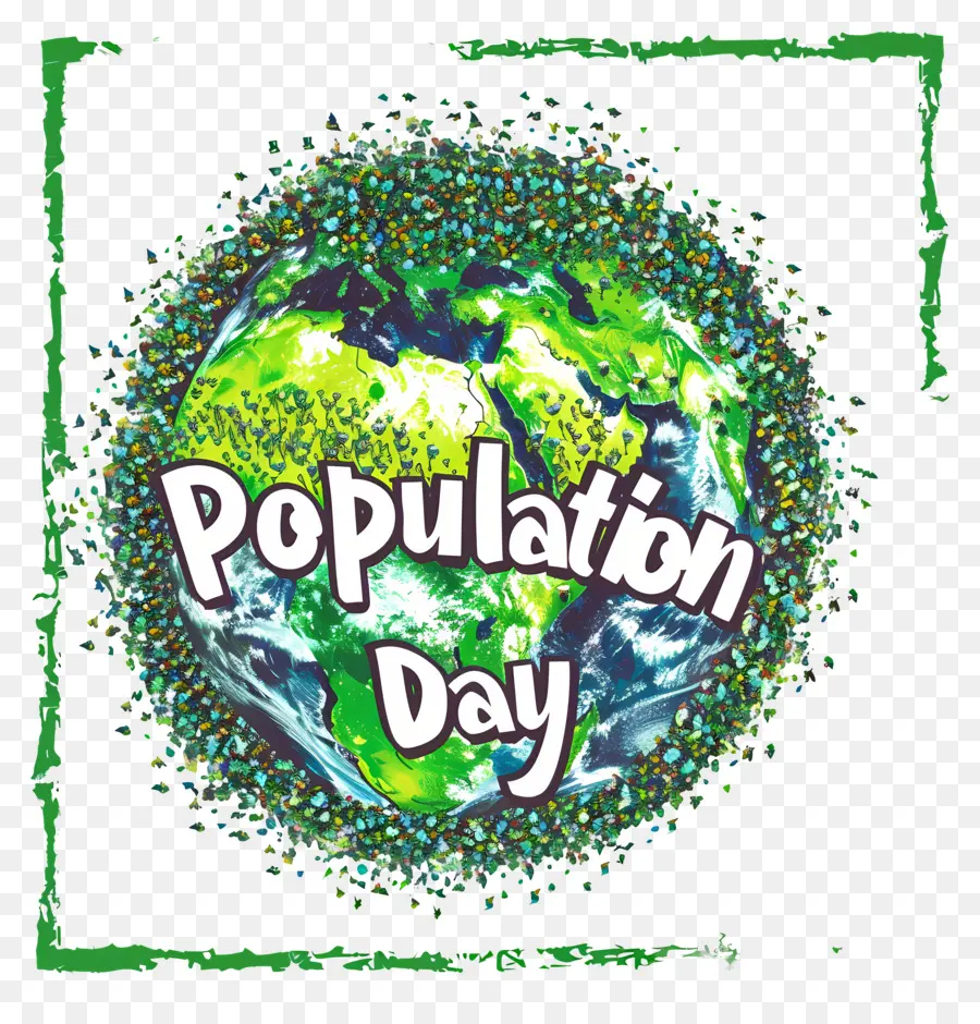 Journée Mondiale De La Population，Le Jour De La Terre PNG