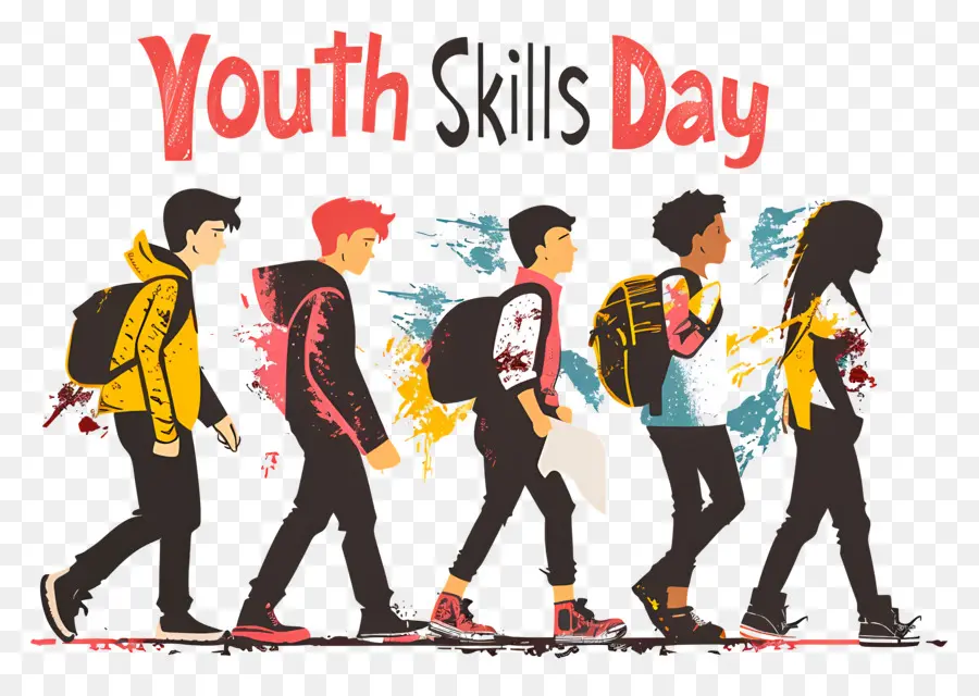 Mondiale De La Jeunesse Des Compétences De La Journée，Assignation PNG