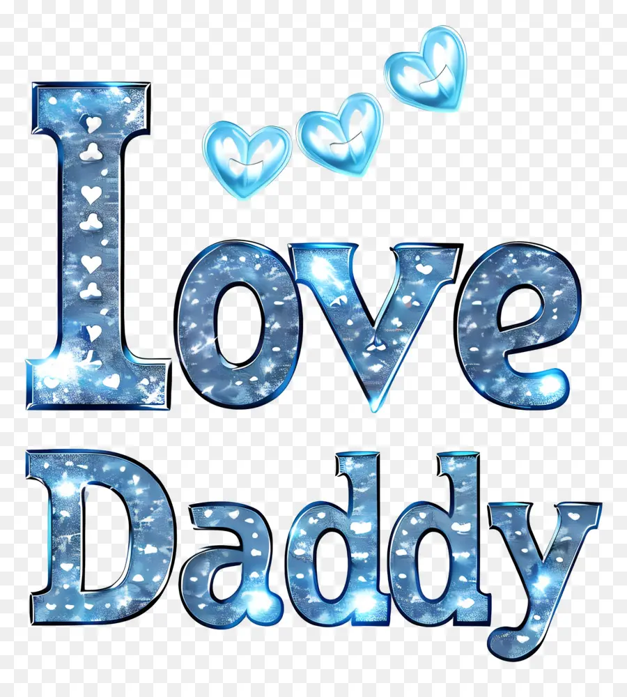 Pour La Fête Des Pères，J'aime Papa PNG