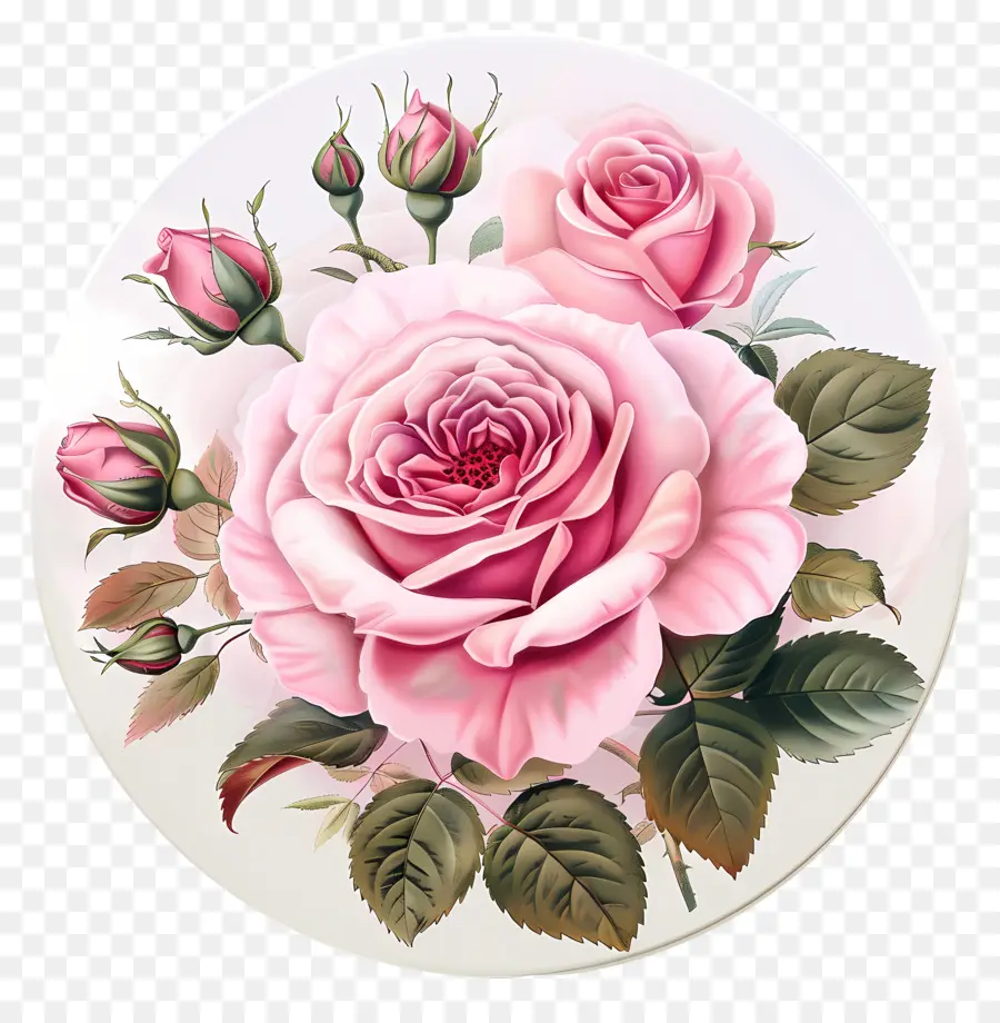 Roses De Jardin，Rose Rose PNG