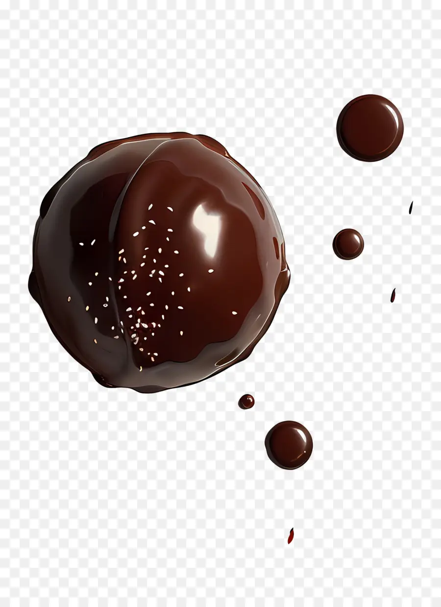 Chocolat，Cerise Enrobée De Chocolat PNG
