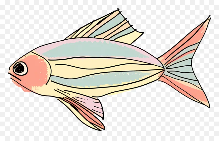 Les Poissons，Les Poissons Illustration PNG