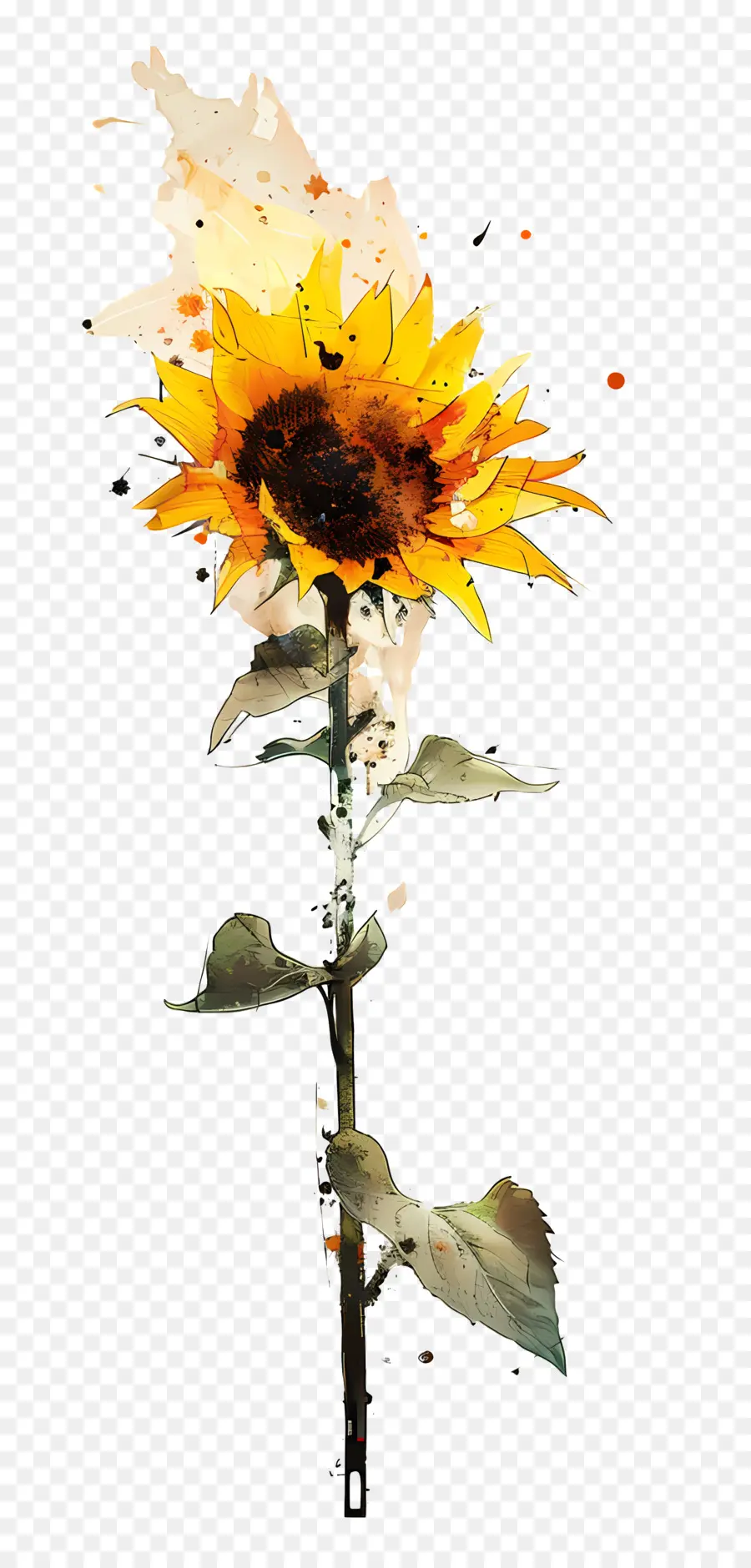 Tournesol，Fleur PNG