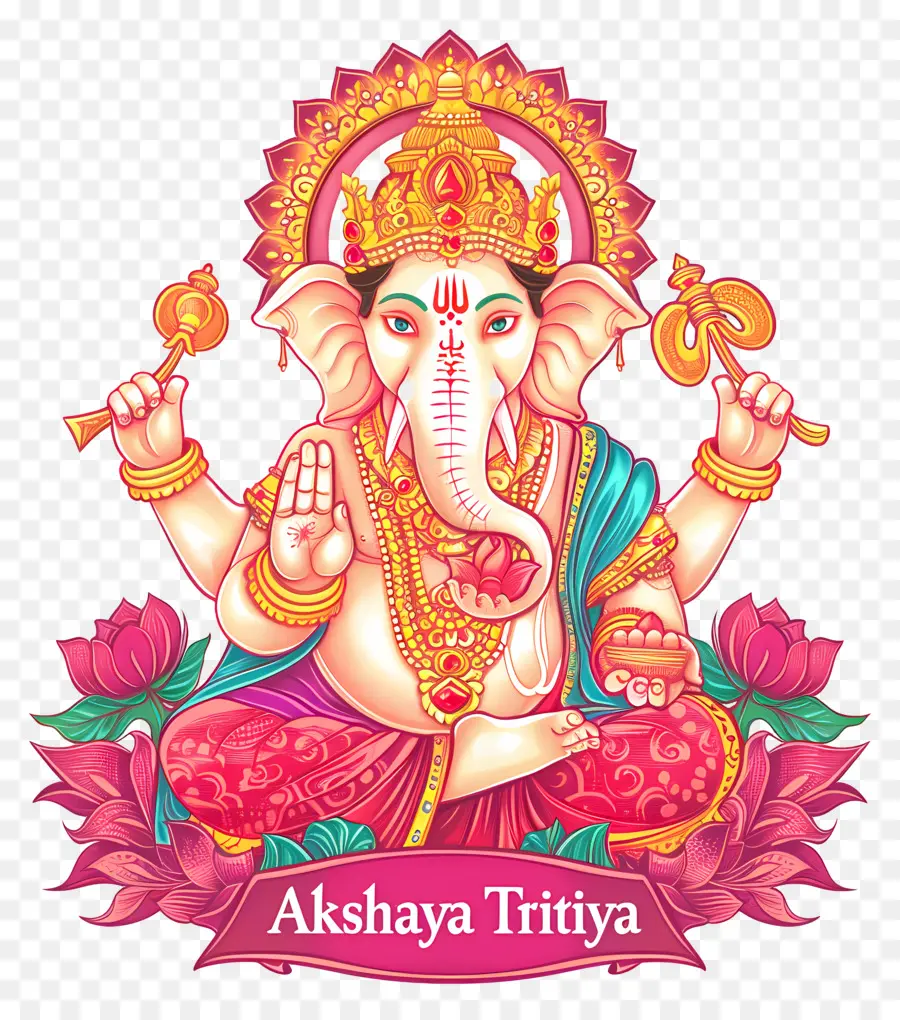 Akshaya Tritiya，Seigneur Ganesha PNG