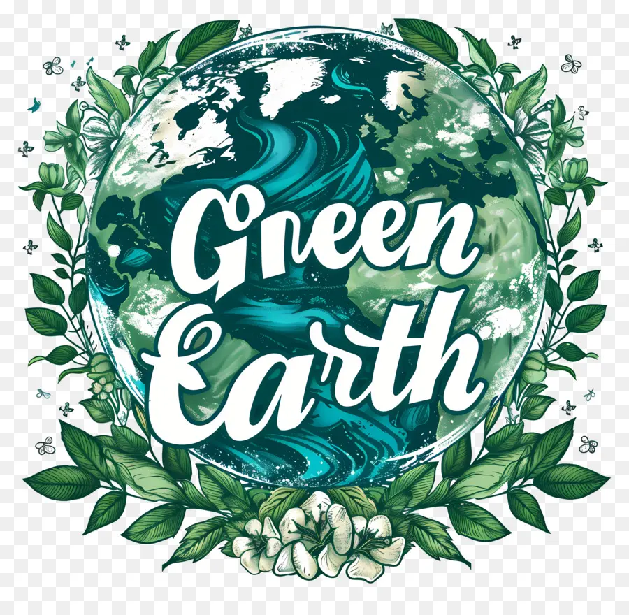 Journée Mondiale De L'environnement，Vert De Terre PNG