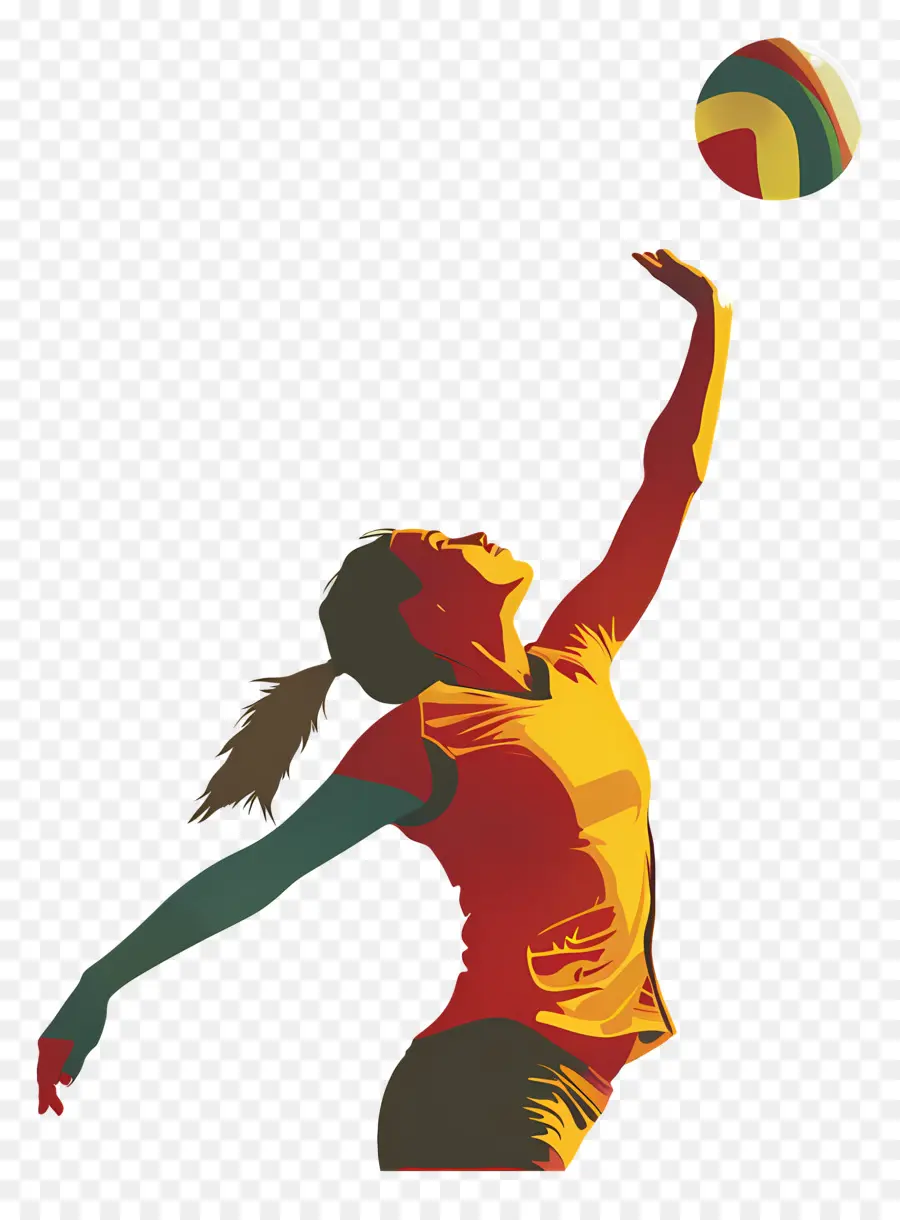 Volley Ball，Femme PNG