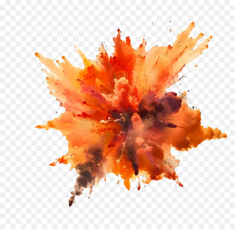 Explosion，éclaboussure De Peinture PNG
