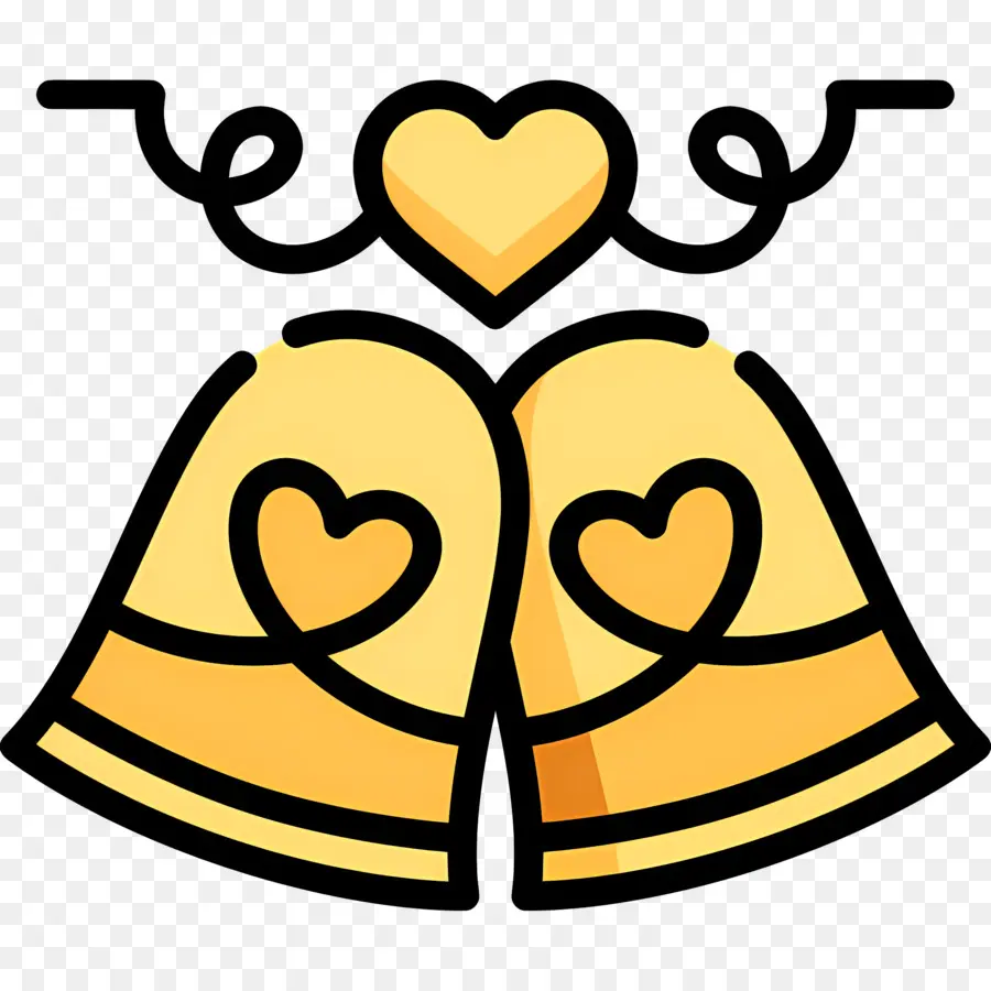 Les Cloches Du Mariage，Mariage Logo PNG