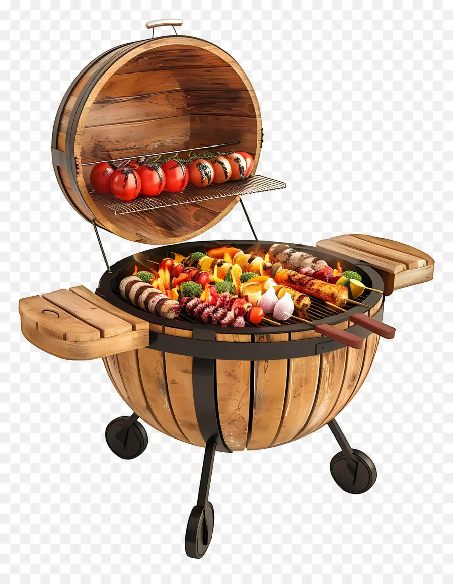 Barbecue，Modèle 3d PNG