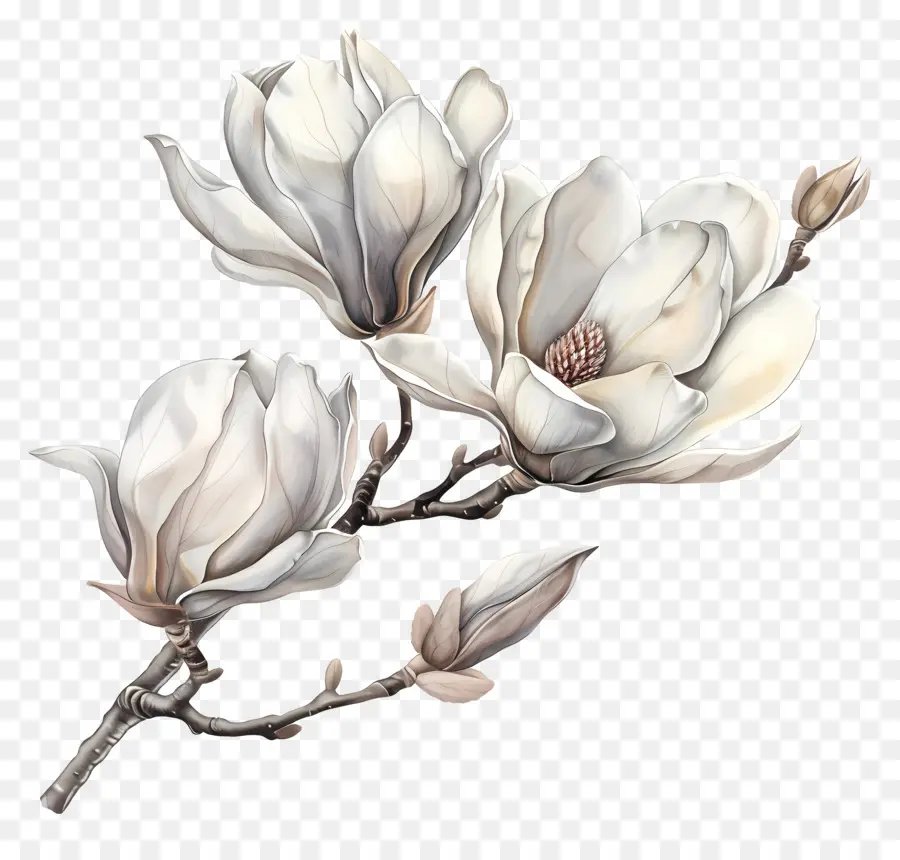 Magnolia Fleurs，Fleur De Magnolia PNG