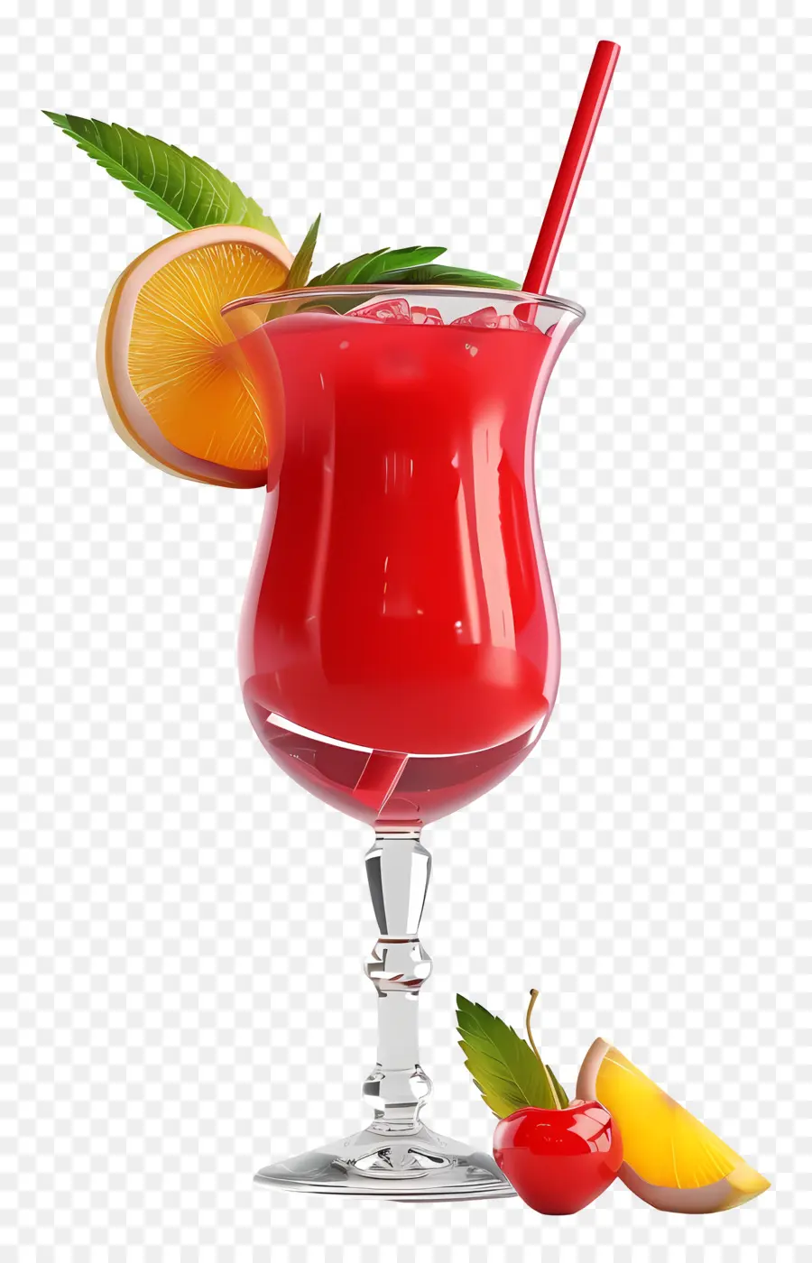 Rouge Cocktail，Boisson Aux Fruits PNG