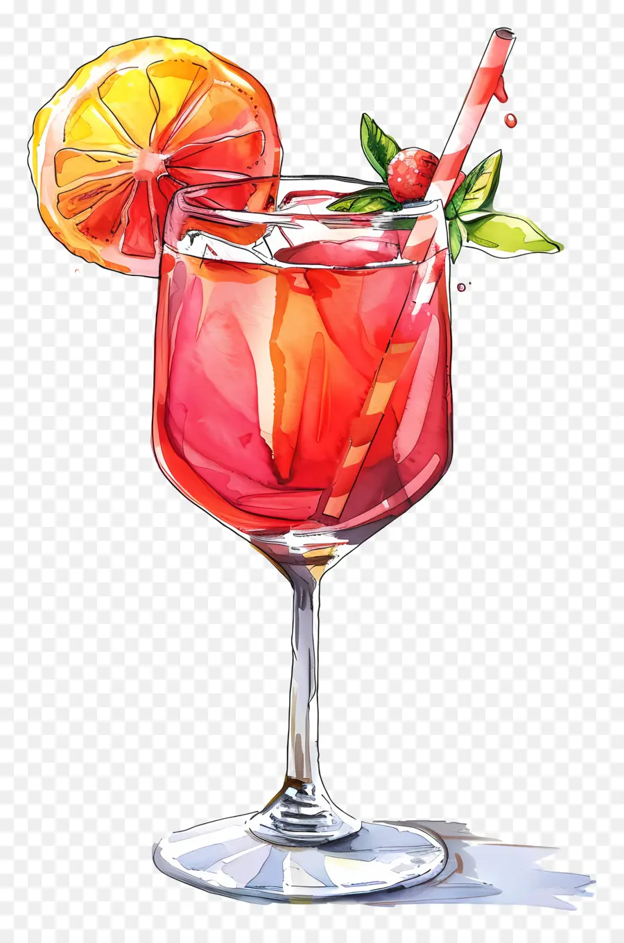 Rouge Cocktail，Rouge Sangria PNG