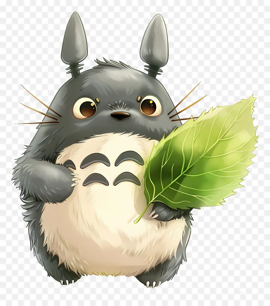 Totoro，Créature Mignonne PNG