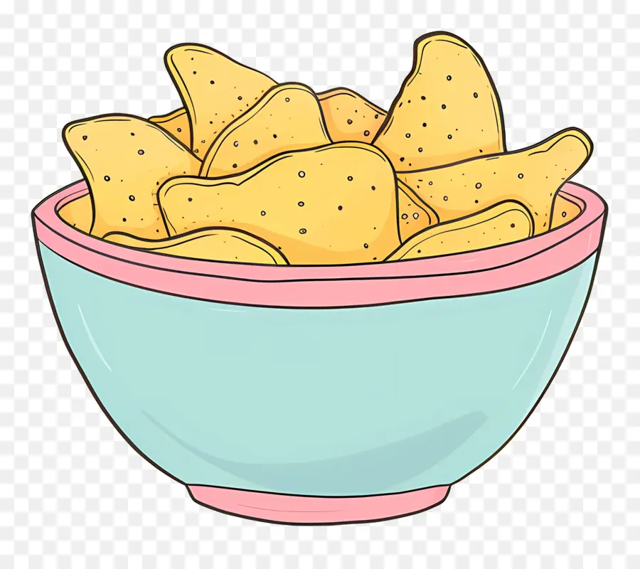 Bol De Frites，Les Chips De Maïs PNG