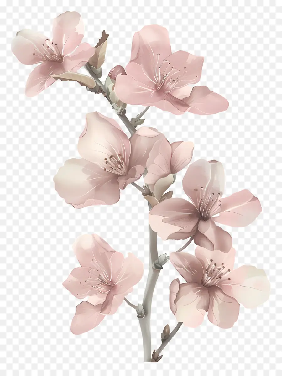 Sakura Fleurs，Fleur Rose PNG