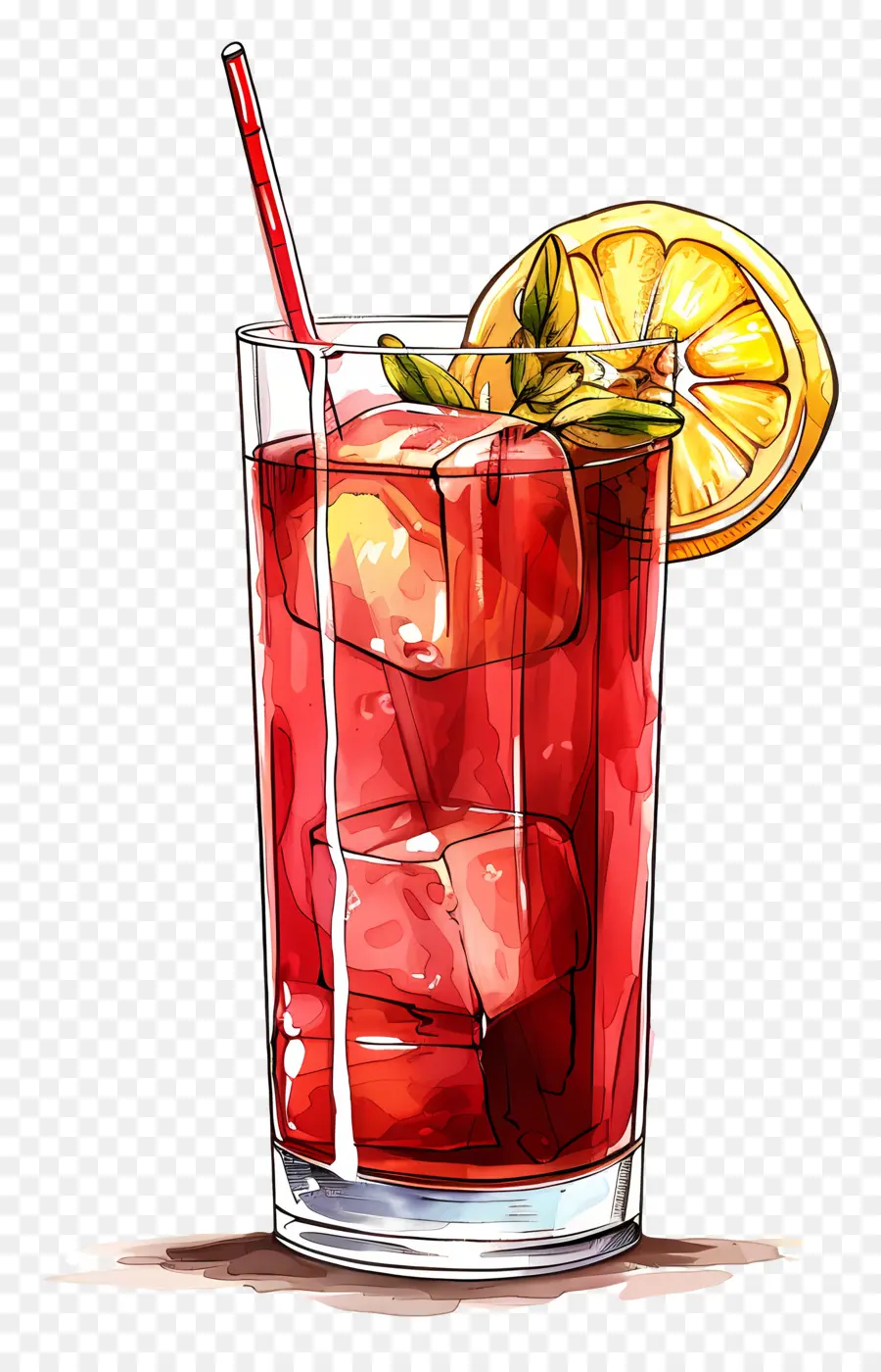 Rouge Cocktail，Liqueur Rouge PNG