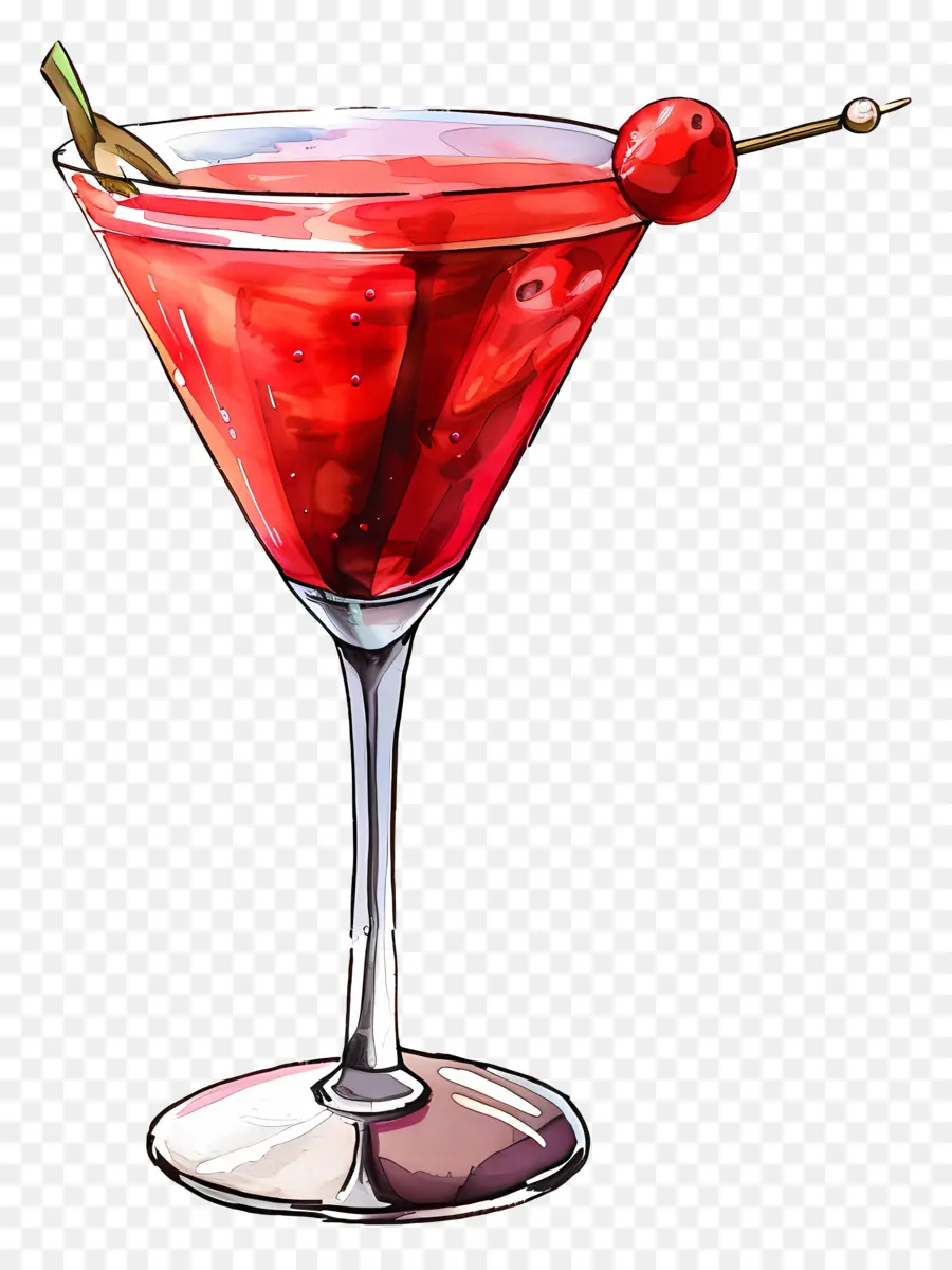 Rouge Cocktail，Martini Rouge PNG