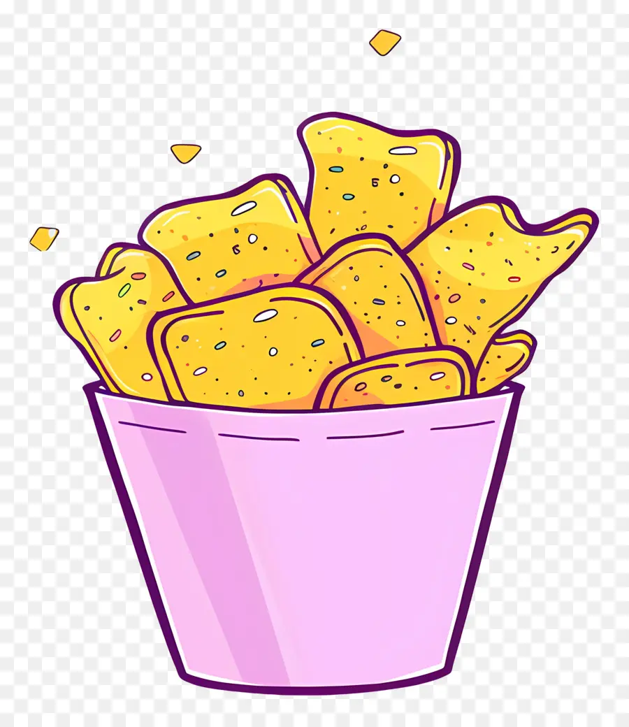 Croustilles Fraîches，Les Chips De Maïs PNG
