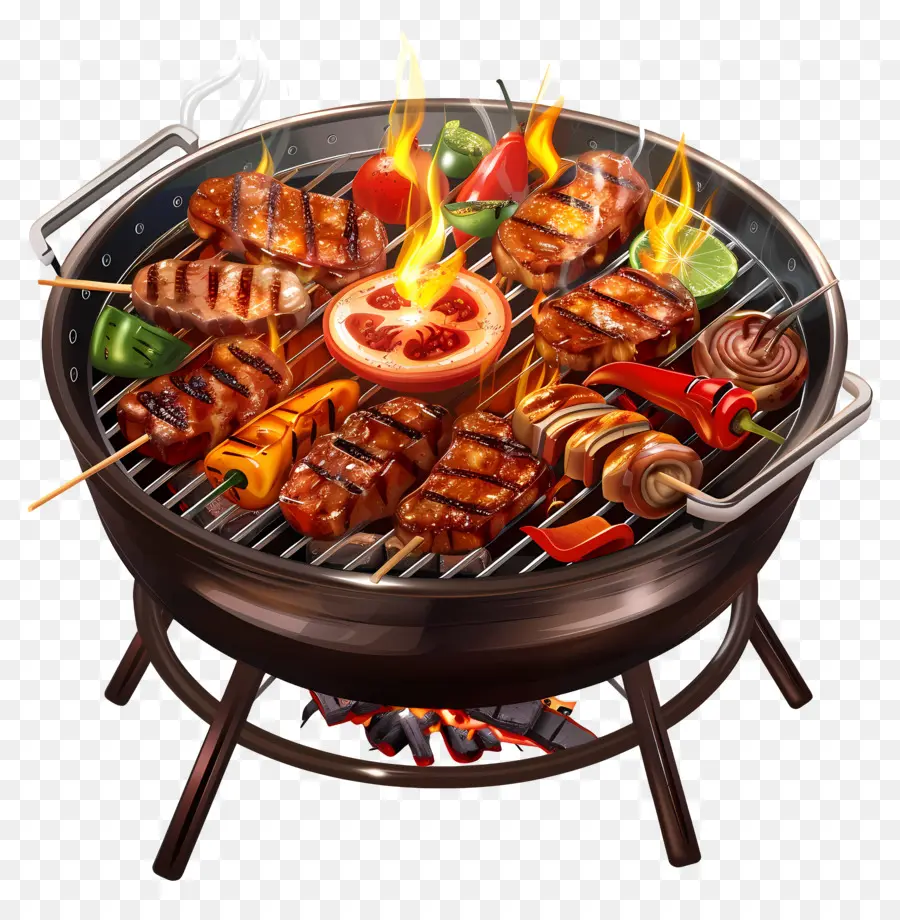Barbecue，Viande Grillée PNG