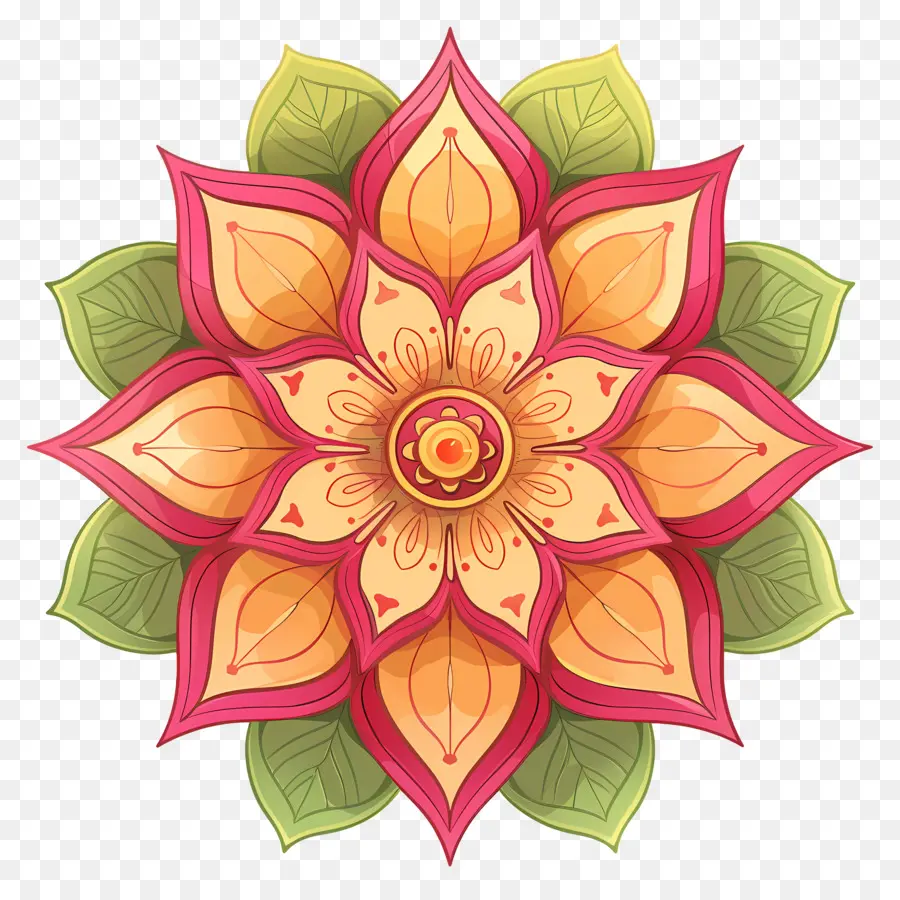 Fleur Onam，Design Floral PNG