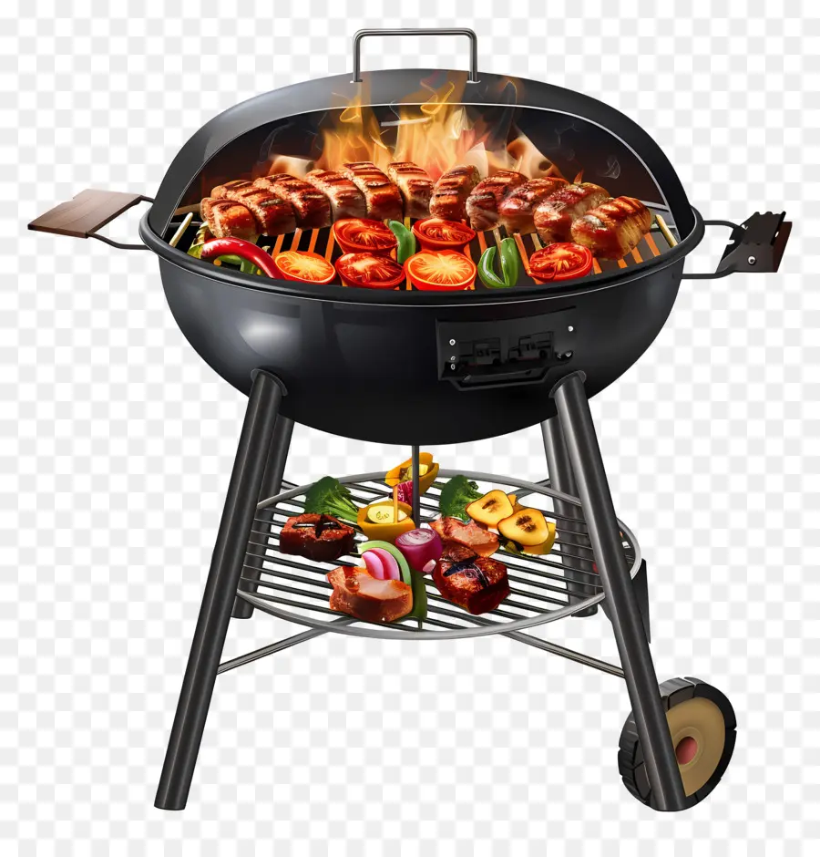 Barbecue，Les Flammes PNG