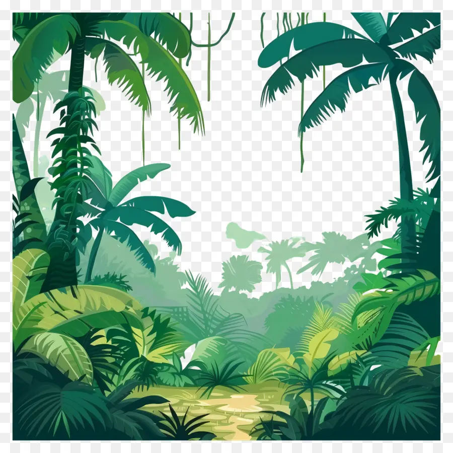 Fond De La Jungle，Jungle PNG