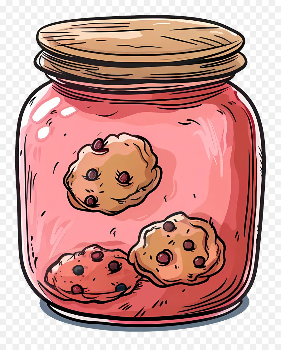 Pot à Biscuits，Cookies PNG