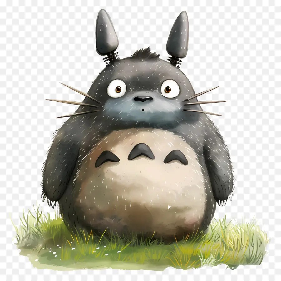 Totoro，Créature De Dessin Animé PNG