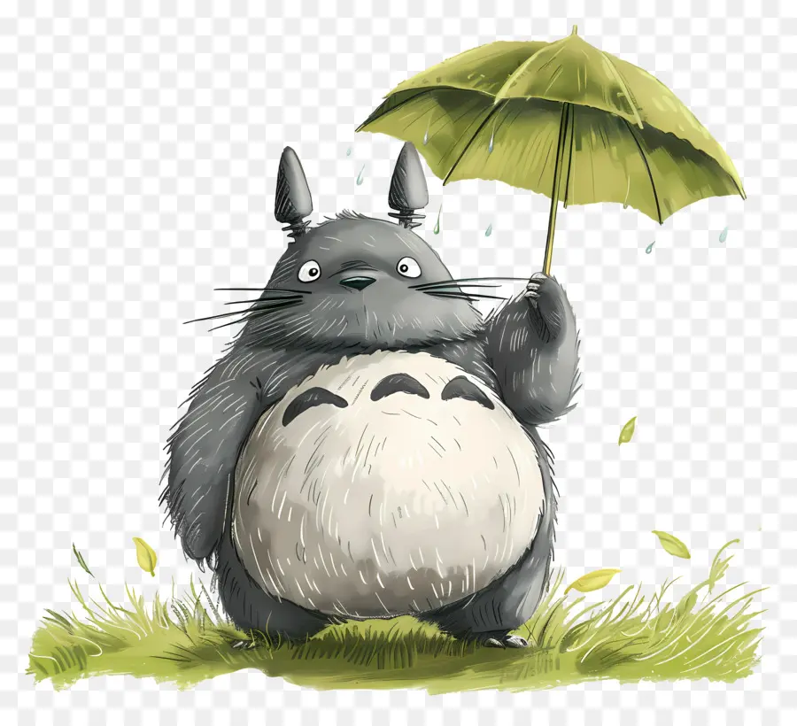 Totoro，Jour De Pluie PNG