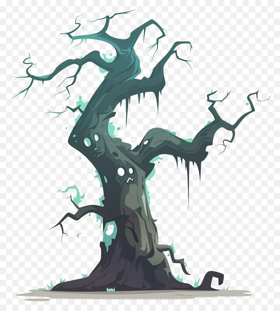 Effrayant De L'arbre，Spooky Arbre PNG