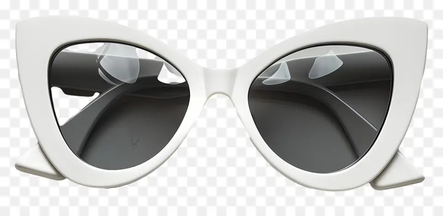 Conception De Lunettes De Soleil，Lunettes De Soleil Blanches PNG