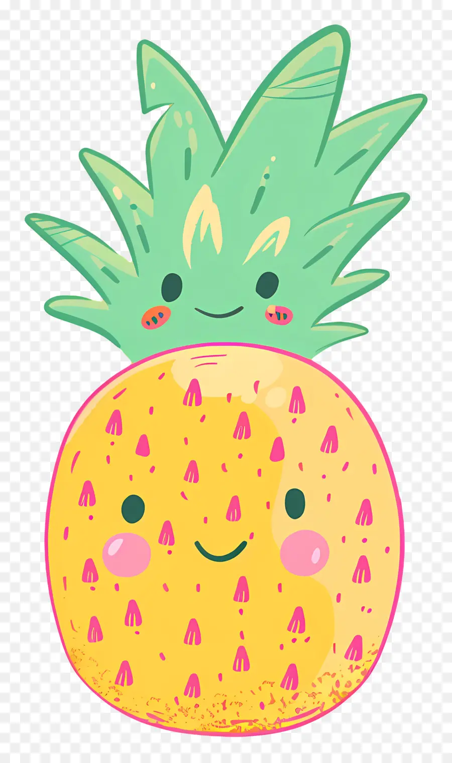 L'ananas，Dessin Animé D'ananas PNG