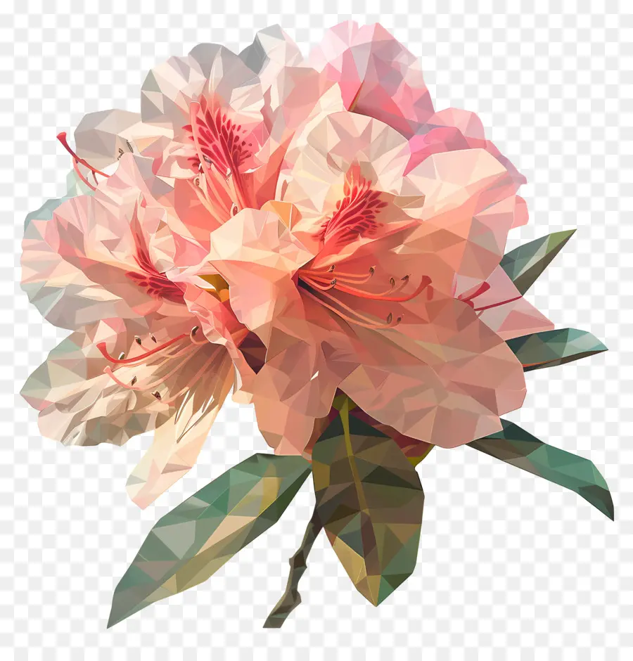 Art Numérique，Fleur Rose PNG