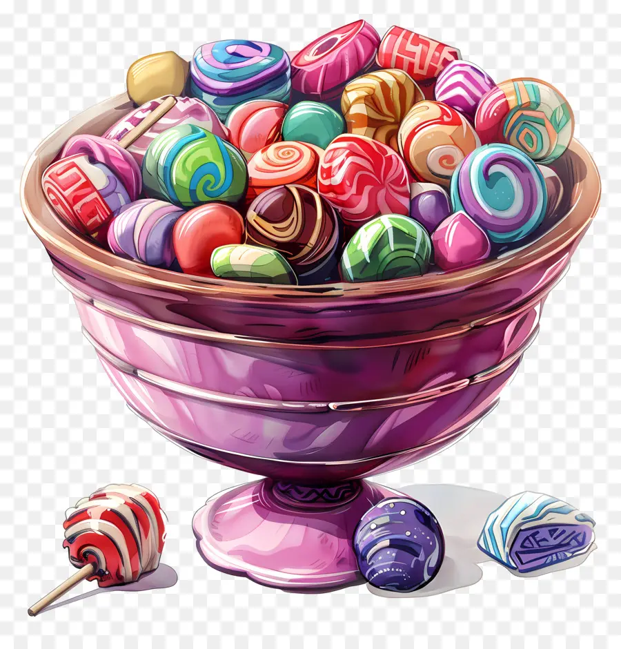 Bol De Bonbons，Bonbons PNG